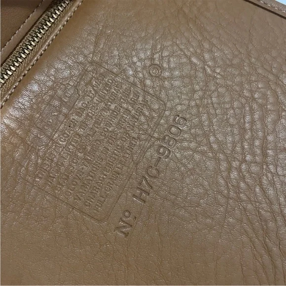 Vintage Coach Equestrian Crossbody Bag 9806 Brown Leather USA Made - Picture 9 of 13